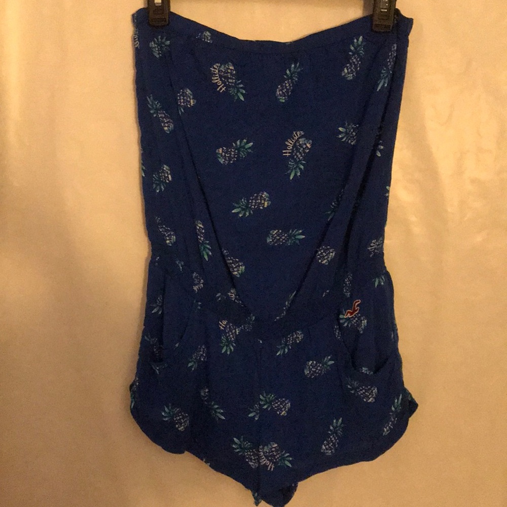 Hollister strapless romper